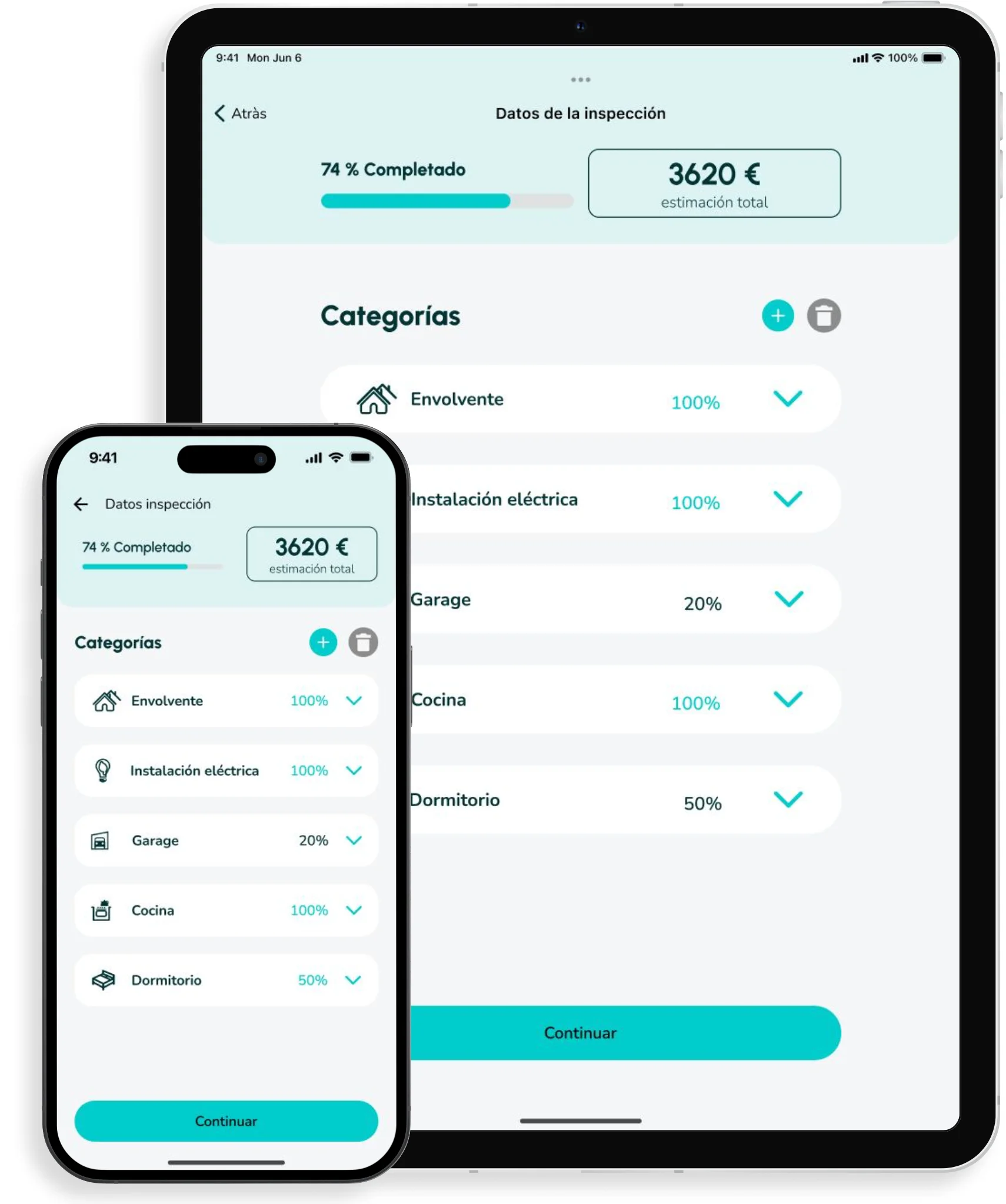 La única app en España para inspecciones de vivienda